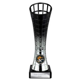 Leader Trophy Black & Silver  - 3 Sizes