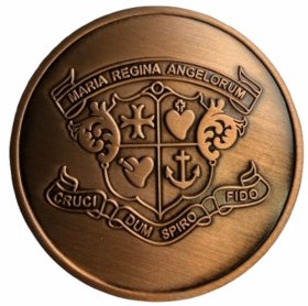 Loreto College Crest Custom Medal 50mm - Gold, Silver & Bronze
