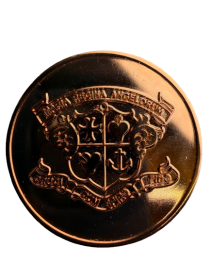 Loreto College Crest Custom Medal 40mm - Gold, Silver & Bronze