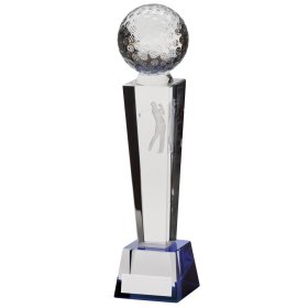 Legend Crystal Golf Award - 3 Sizes