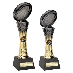 Extreme Rugby Award Carbon Black & Gold - 2 Sizes